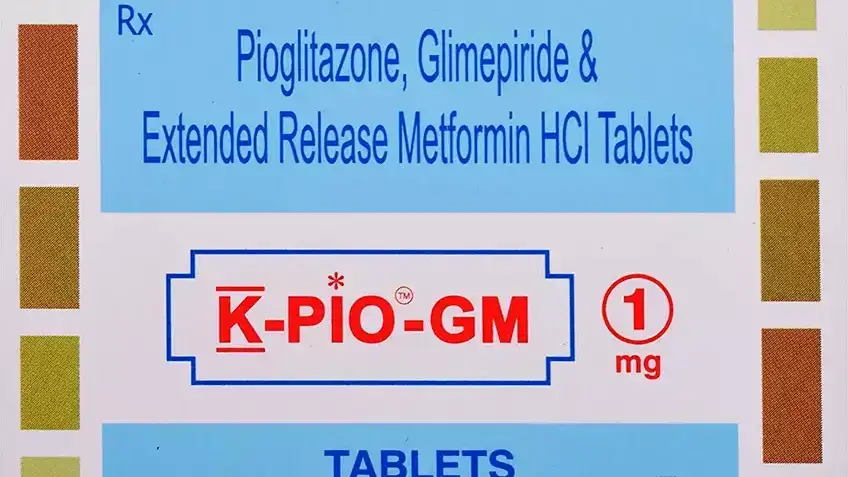 K-Pio-Gm मेडिसिन.com Tablet ER