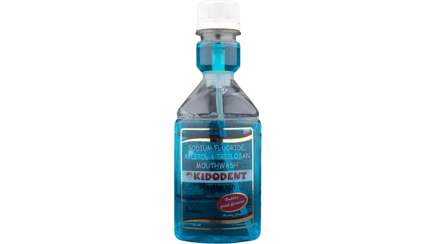 Kidodent Mouth Wash Bubble Fruit