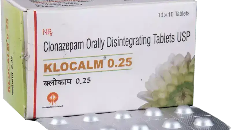 Klocalm 0.25 Tablet DT