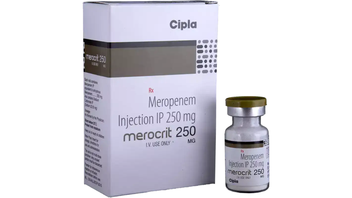 Merocrit 250mg Injection
