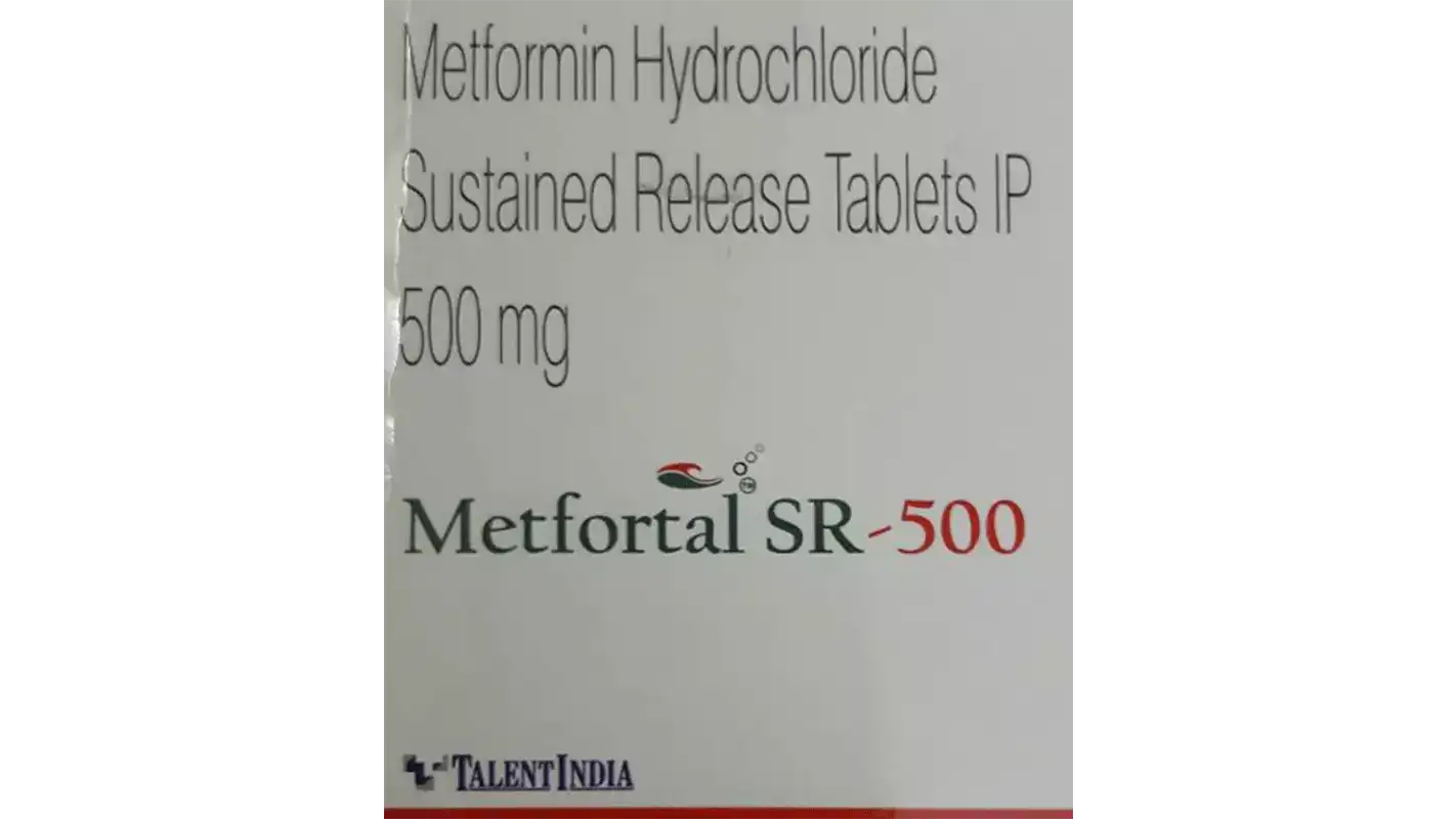 Metfortal SR 500 Tablet