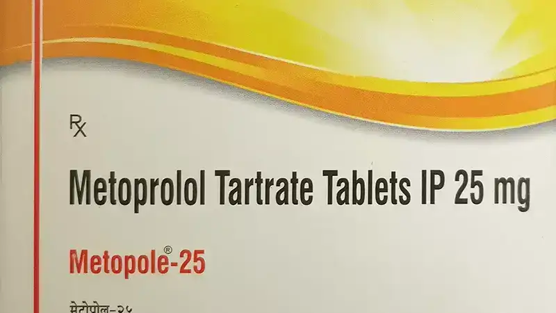 Metopole 25 Tablet