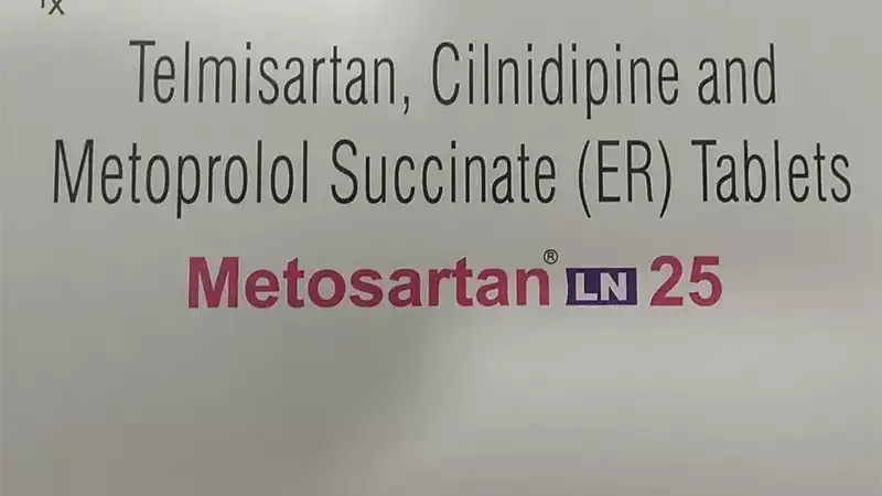 Metosartan LN 25 Tablet ER
