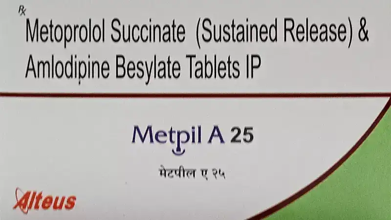 Metpil A 25 Tablet SR