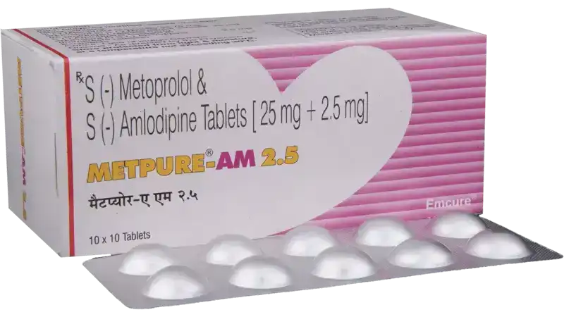 Metpure-AM 2.5 Tablet