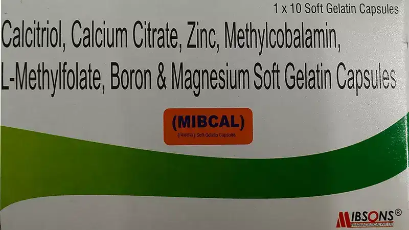 Mibcal Soft Gelatin Capsule