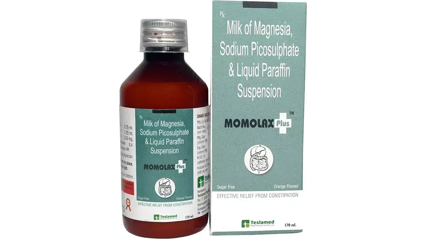 Momolax Plus Oral Suspension Orange Sugar Free