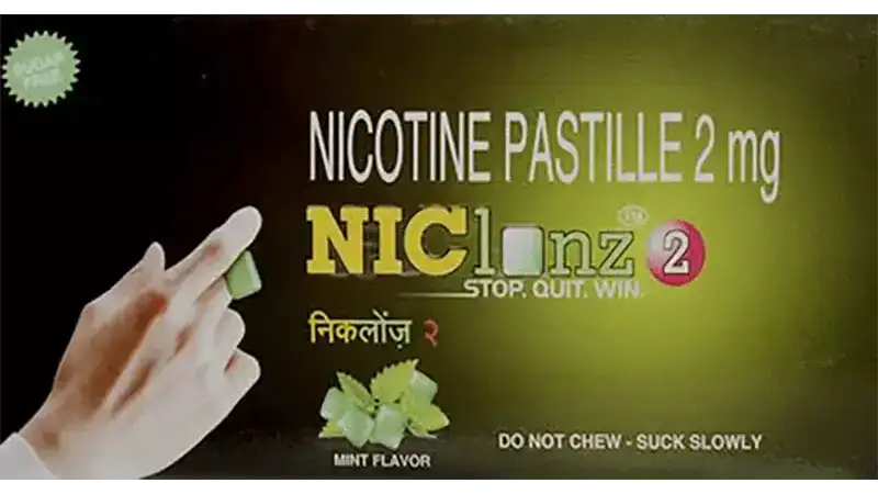 Niclonz 4 Pastilles Mint Sugar Free