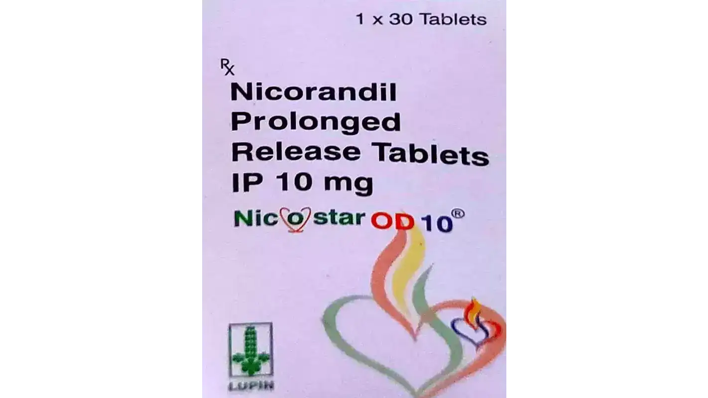 Nicostar OD 10 Tablet PR