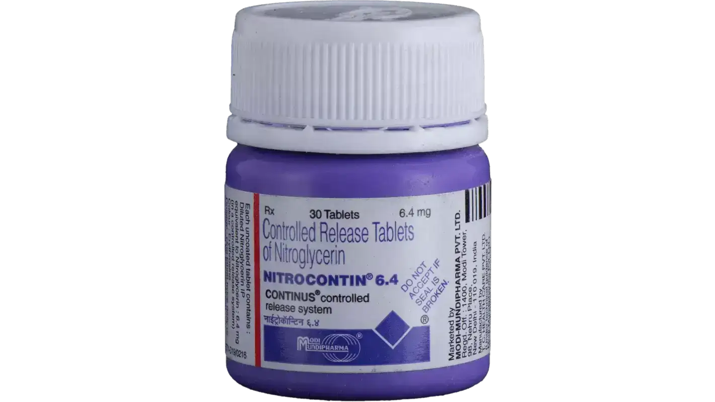 Nitrocontin 6.4 Tablet CR