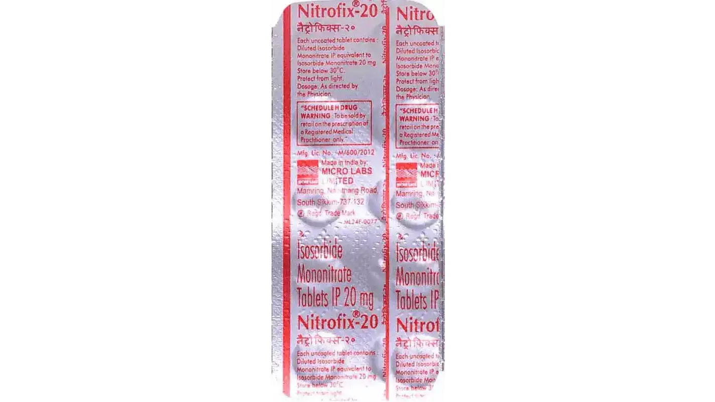 Nitrofix 20 Tablet