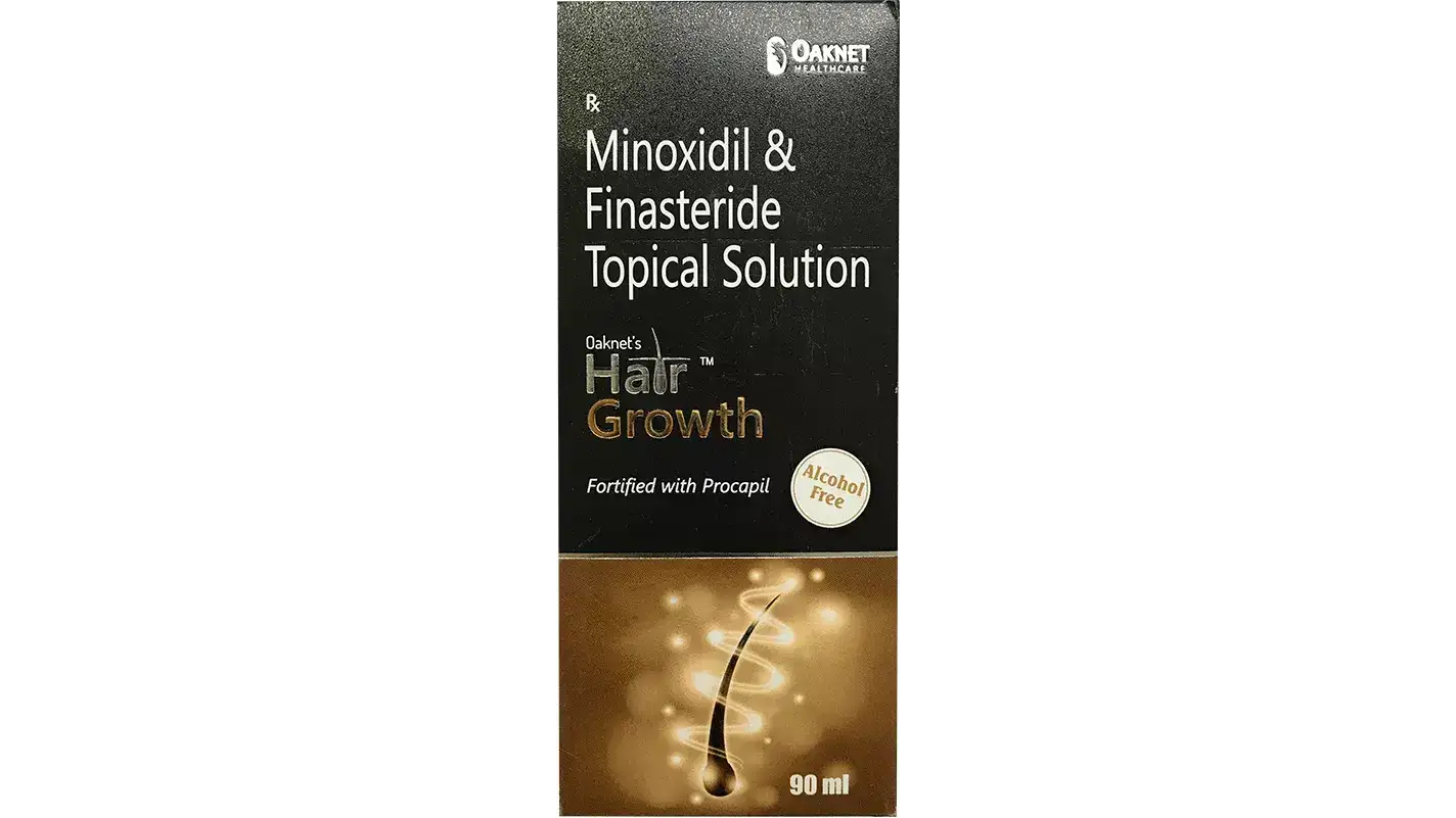 Oaknet's Hair Growth Topical Solution Alcohol Free