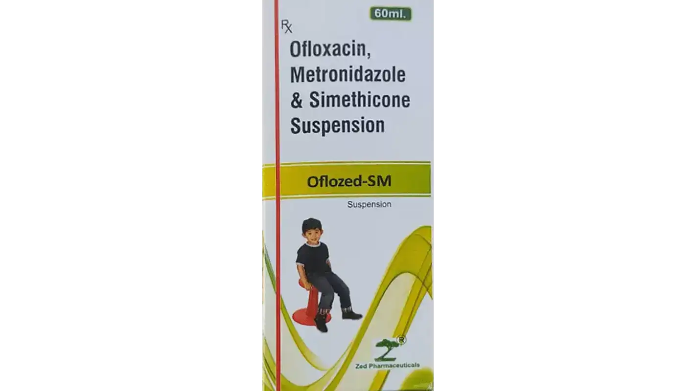 Oflozed-SM Oral Suspension
