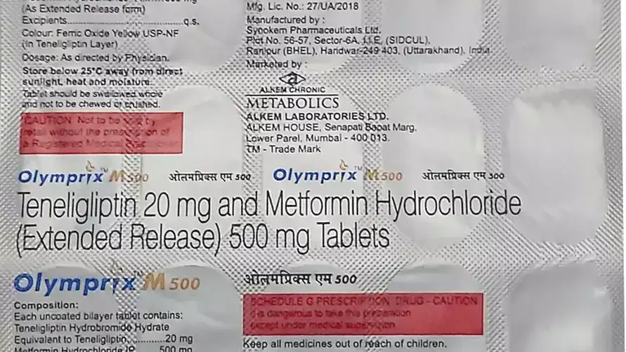 Olymprix M 500 Tablet ER