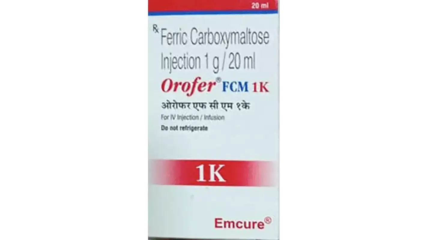 Orofer FCM 1K Injection