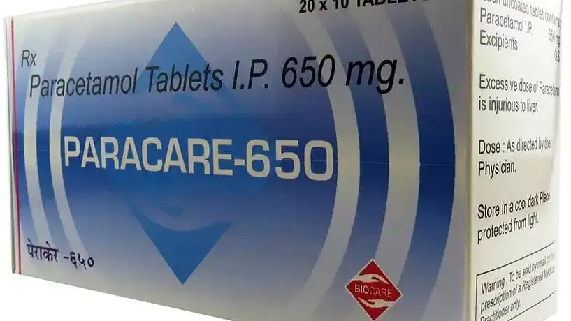 Paracare 650mg Tablet