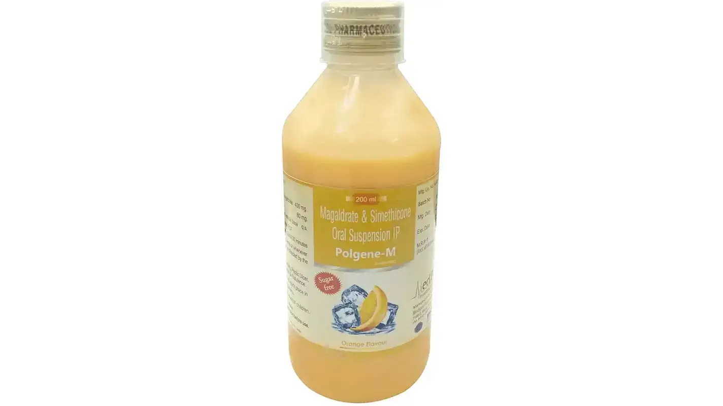 Polgene-M Oral Suspension Orange Sugar Free