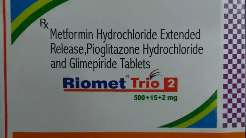 Riomet Trio 2 Tablet ER