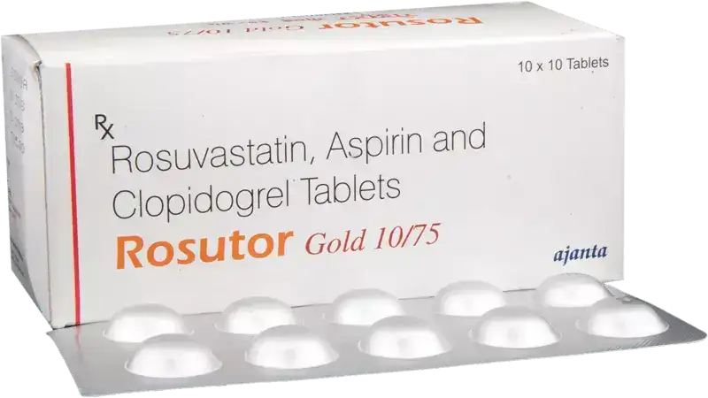 Rosutor Gold 10/75 Tablet