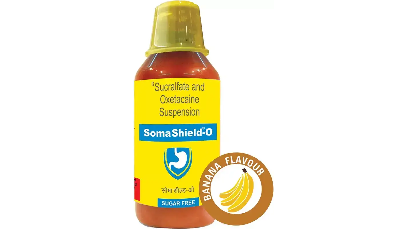 Somashield-O Oral Suspension Banana Sugar Free
