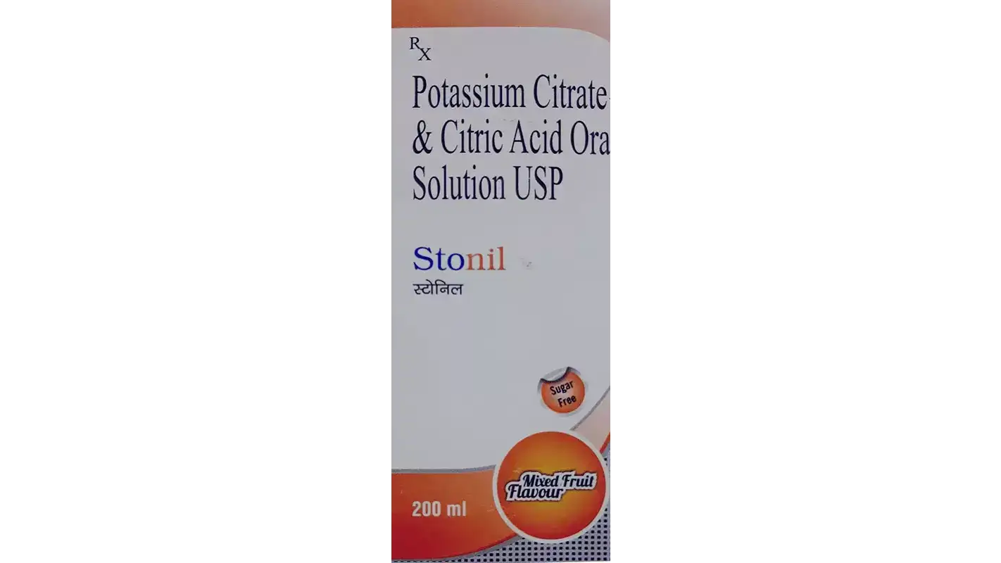 Stonil Oral Solution Mixed fruit flavour Sugar Free