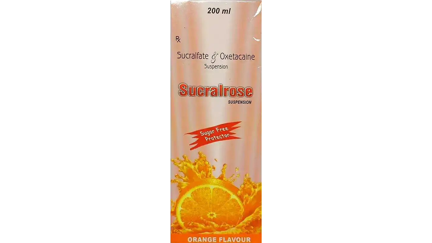 Sucralrose Suspension Orange Sugar Free