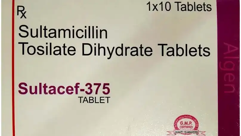Sultacef 375 Tablet