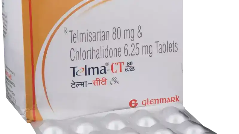 Telma-CT 80/6.25 Tablet