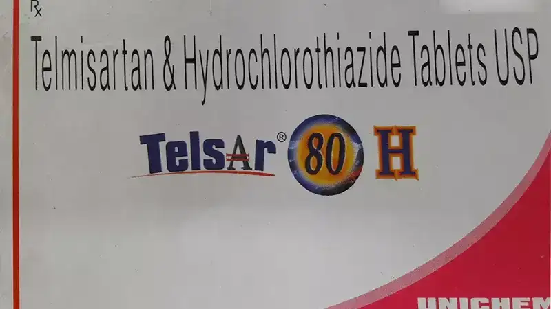 Telsar 80 H Tablet