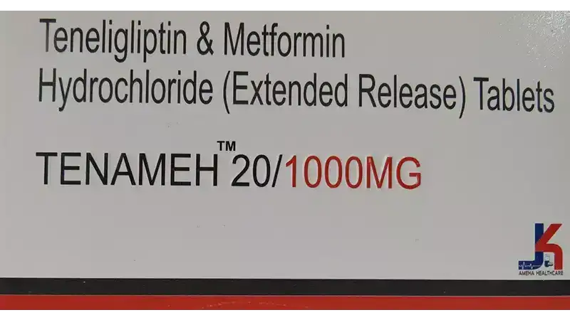 Tenameh 20/1000mg Tablet ER