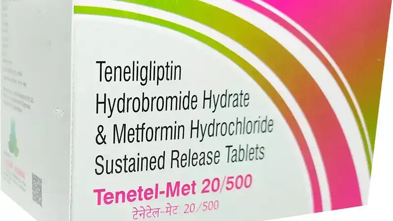 Tenetel-Met 20/500 Tablet SR