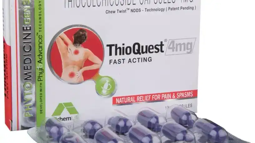 Thioquest 4mg Fast Acting Capsule