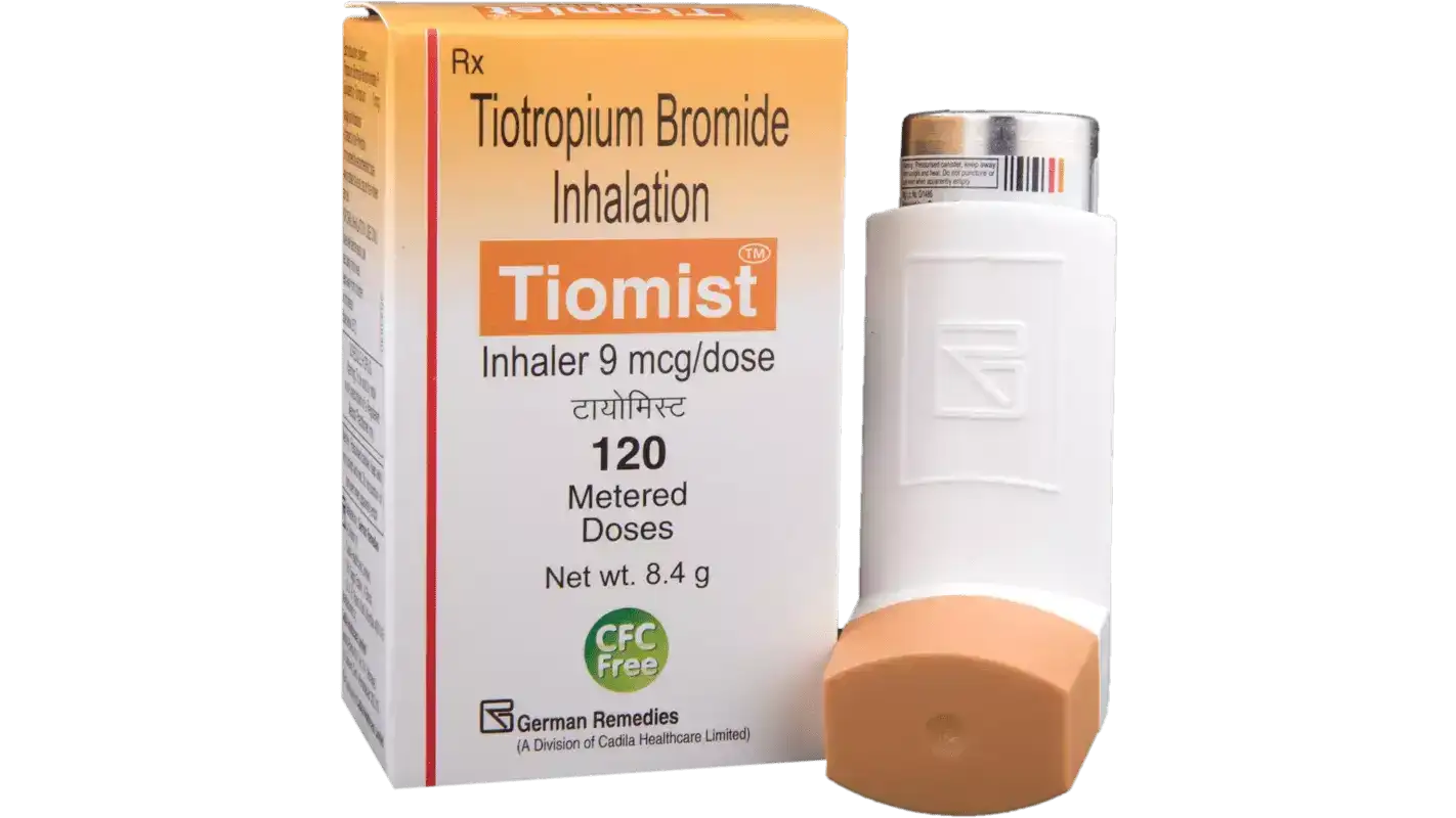 Tiomist CFC Free 9mcg Inhaler