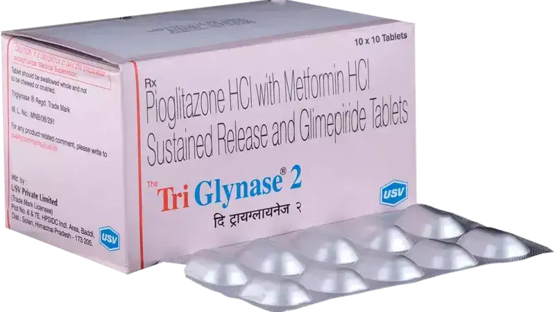 Triglynase 2 Tablet SR