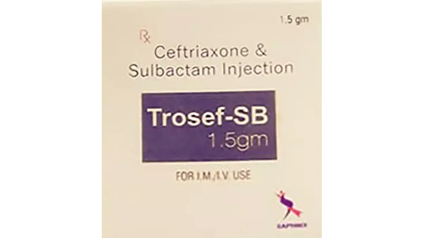 Trozone-SB 1.5gm Injection
