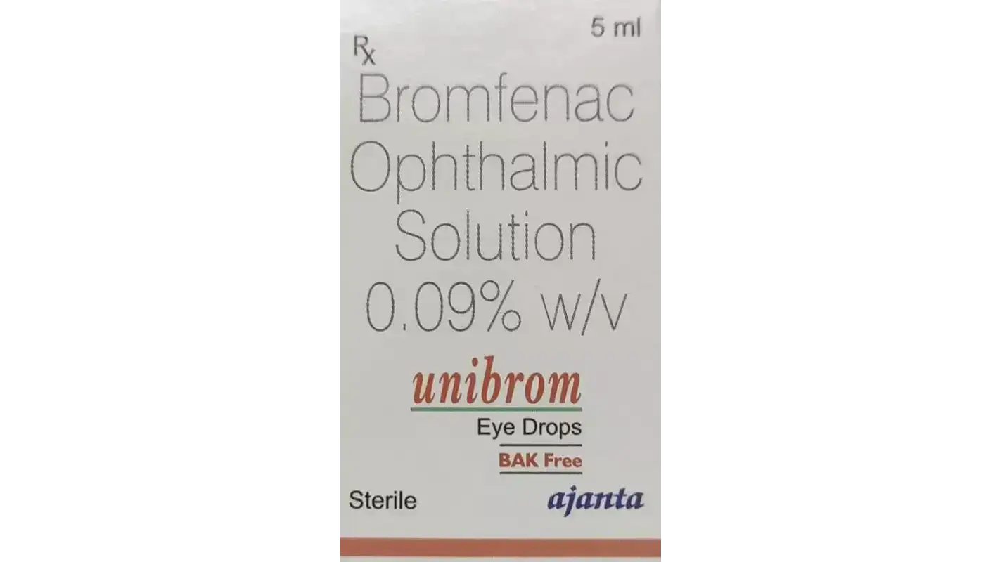Unibrom Eye Drop Bak Free