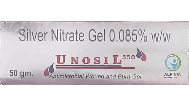 Unosil 550 Antimicrobial Wound and Burn Gel