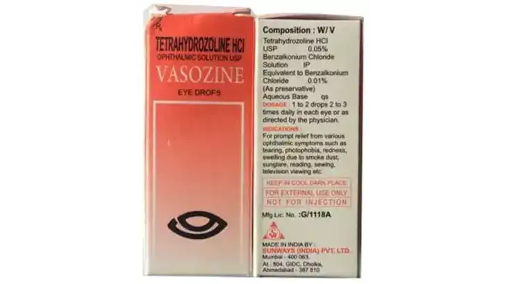 Vasozine 0.05% Eye Drop