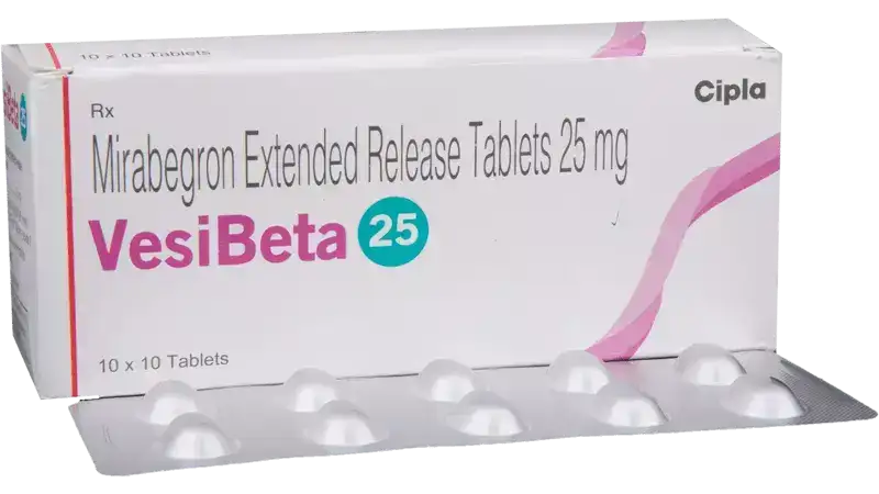 VesiBeta 25 Tablet ER