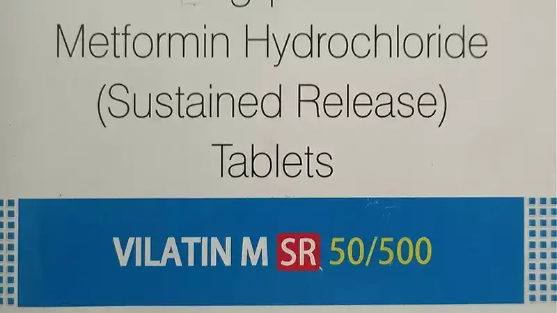 Vilatin M SR 50/500 Tablet