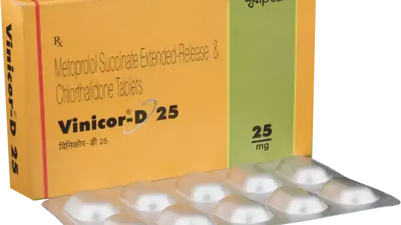 Vinicor-D 25 Tablet ER