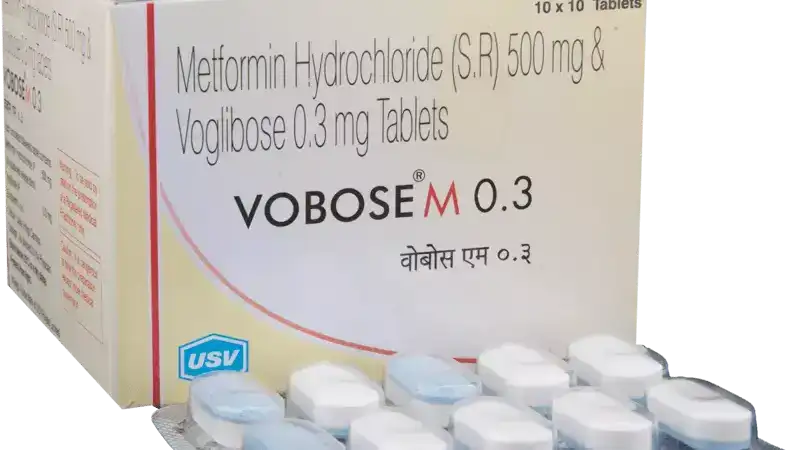Vobose M 0.3 Tablet SR