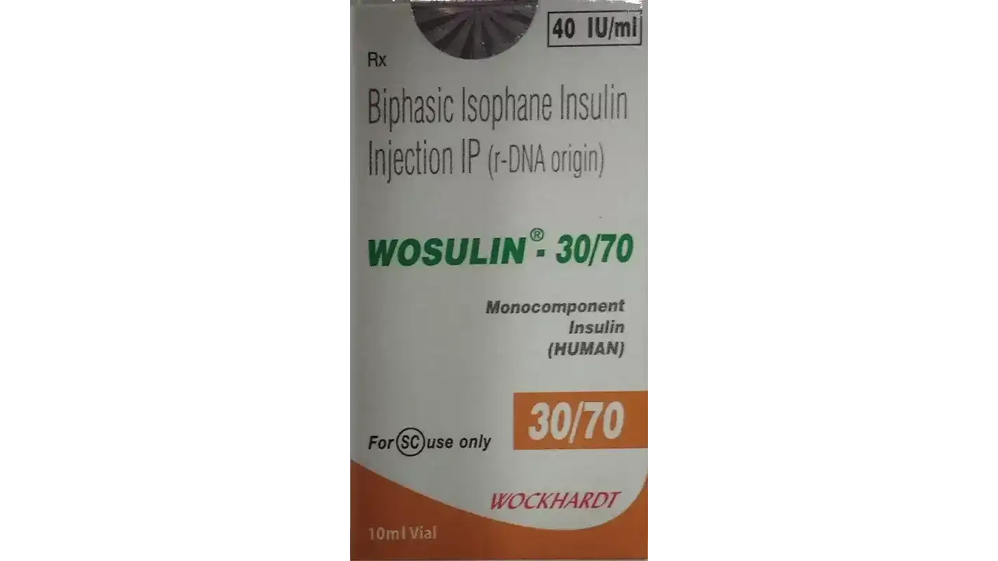 Wosulin 30/70 40IU/ml Injection