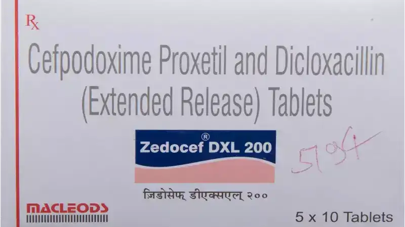 Zedocef Dxl 200 Tablet ER