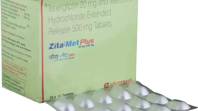 Zita-Met Plus 20mg/500mg Tablet ER